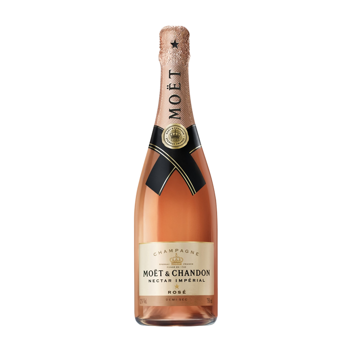 Moet & Chandon Nectar Imperial Rose NV (750ML)