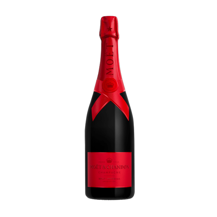 Moet & Chandon Imperial Brut NV End of the Year Limited Edition Red Bottle (750ML)