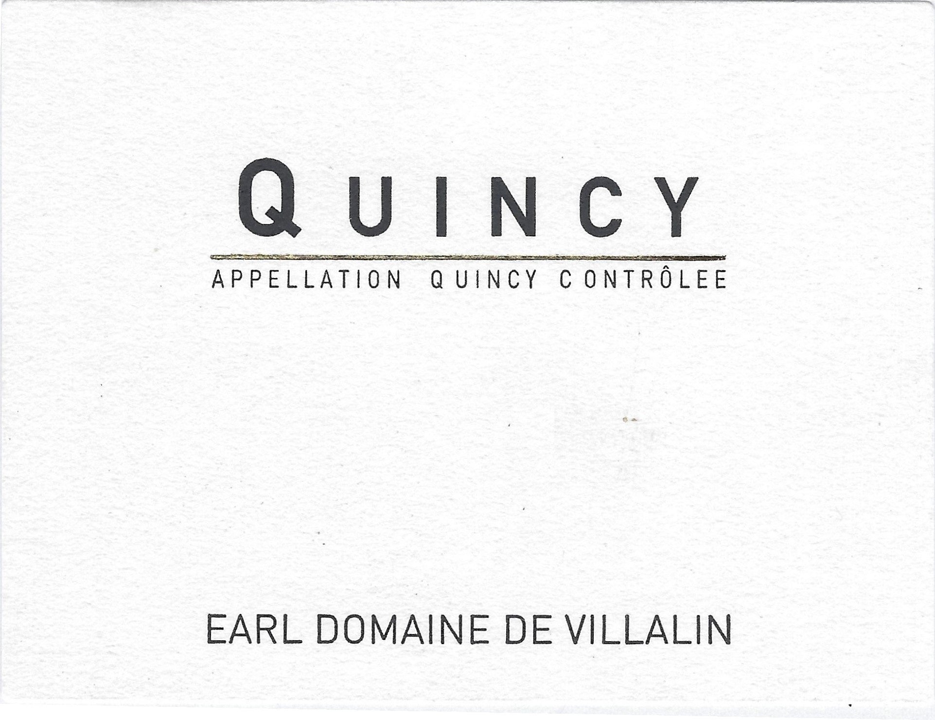 Villalin Quincy Grandes Vignes de Villalin 2022 (750ML)