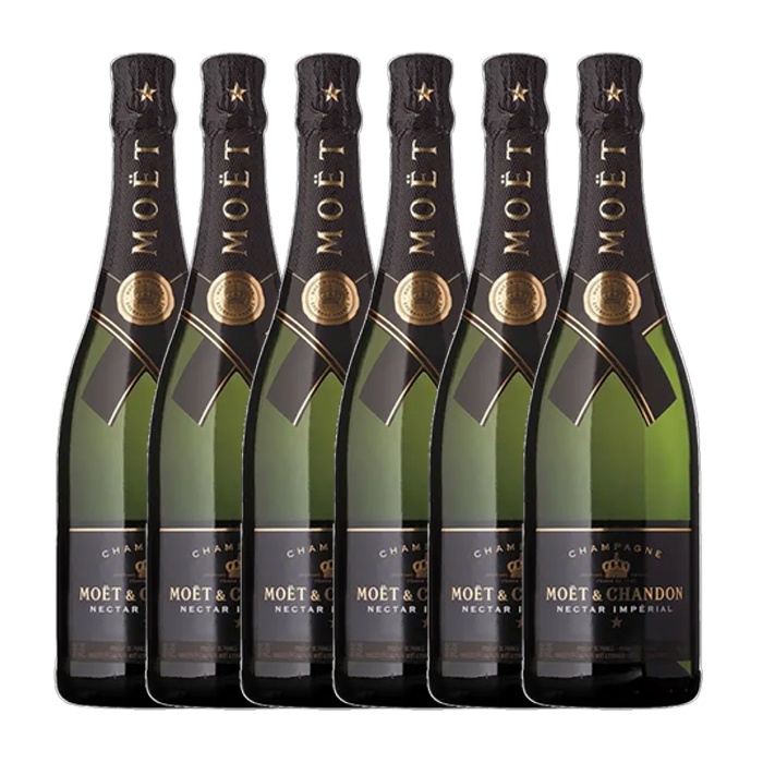 Moet & Chandon Nectar Imperial NV Six-Bottle Case (750ML)
