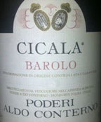 Barolo Cicala Aldo Conterno 2001 (750ML)