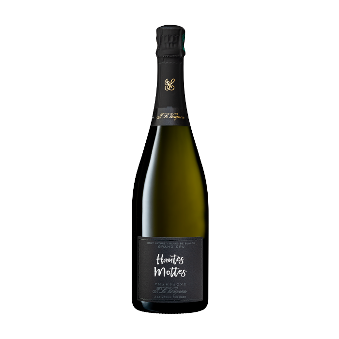 JL Vergnon Hautes Mottes Grand Cru Brut Nature Blanc de Blancs 2014 (750ML)
