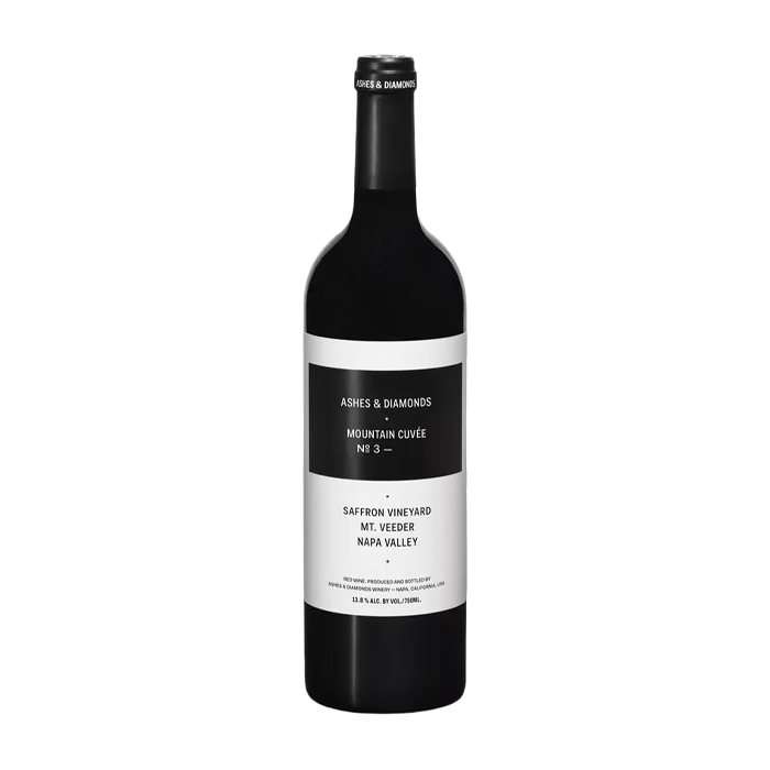 Ashes & Diamonds Mount Veeder Mountain Cuvee Saffron Vineyard 2023 (750ML)