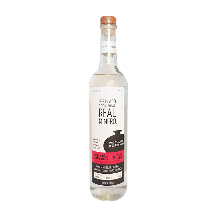 Real Minero Destilado de Agave Espadin/Largo (750ML)