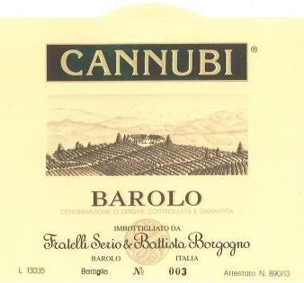 Barolo Cannubi S & B Borgogno 2020 (750ML)