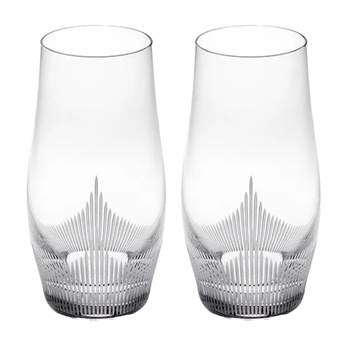 Lalique JS 100 Points Long Tumblers (Set of 2) (10332500)