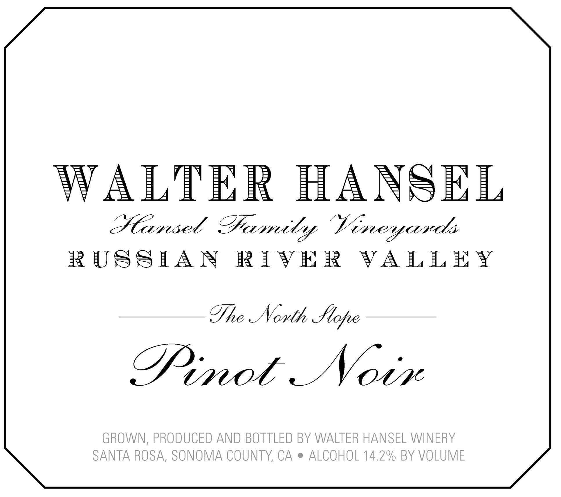 Walter Hansel North Slope Russian River Valley Pinot Noir 2023 (750ML)