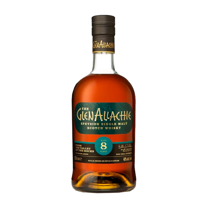 GlenAllachie 8 Year Scottish Virgin Oak Single Malt Scotch (700ML)