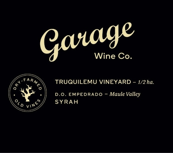Garage Wine Co Truquilemu Vineyard Syrah 2021 (750ML)
