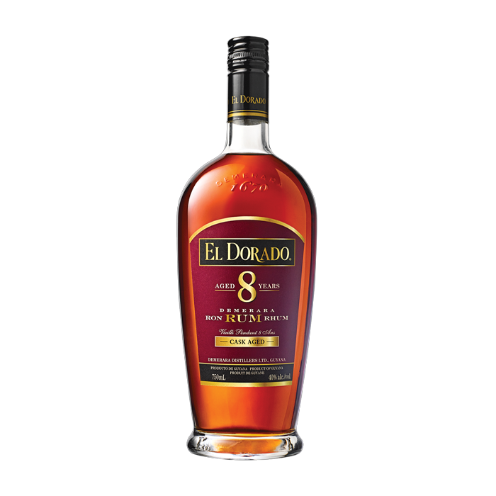 El Dorado 8 Year Cask Aged Rum (750ML)