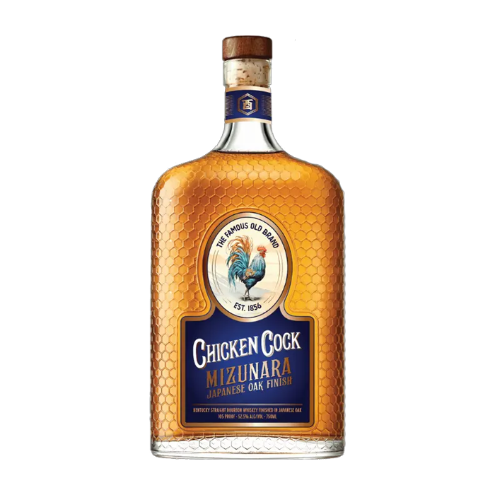 Chicken Cock Mizunara Japanese Cask Finish Straight Bourbon Whiskey (750ML)