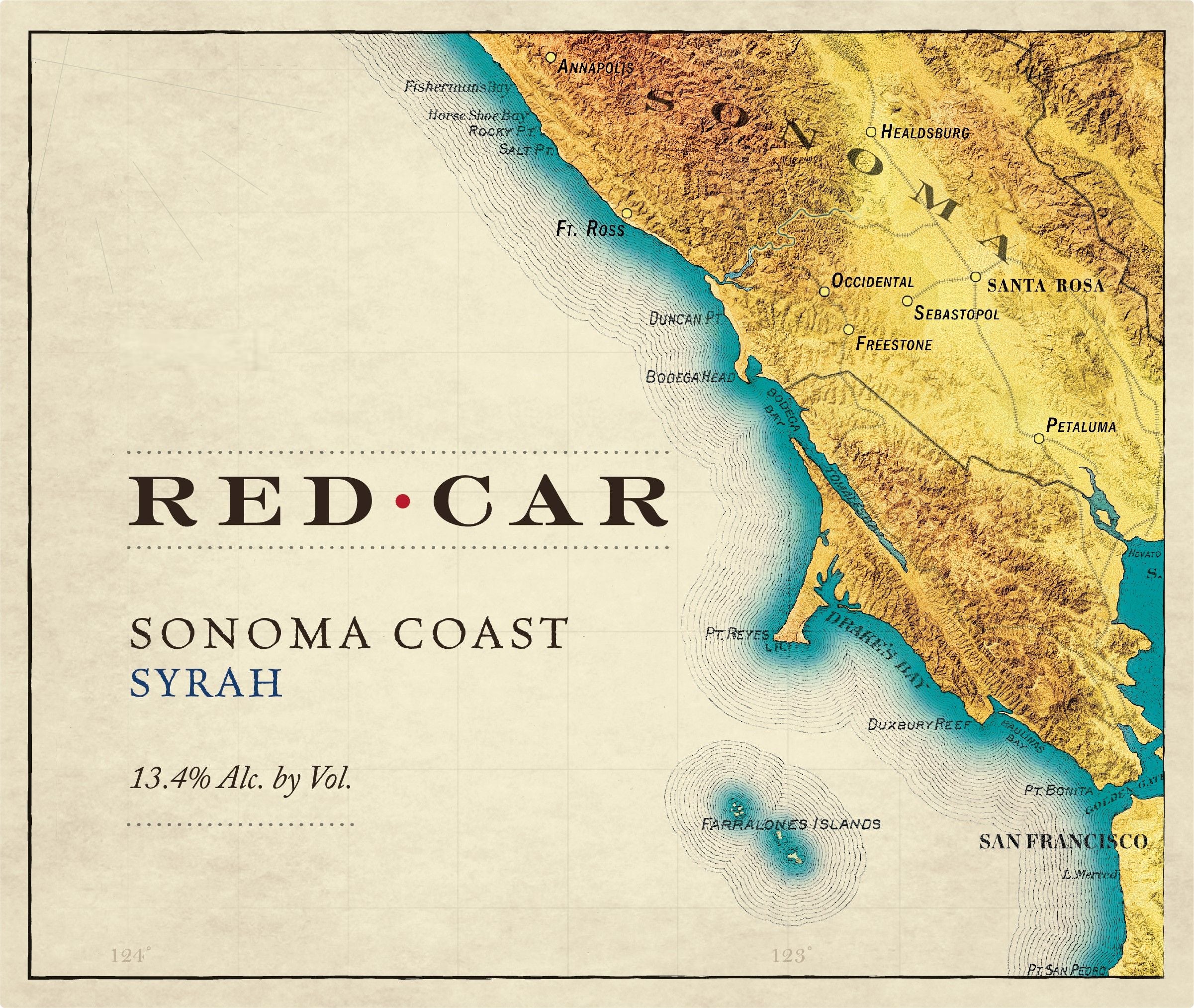 Red Car Syrah Sonoma Coast 2019 (750ML)