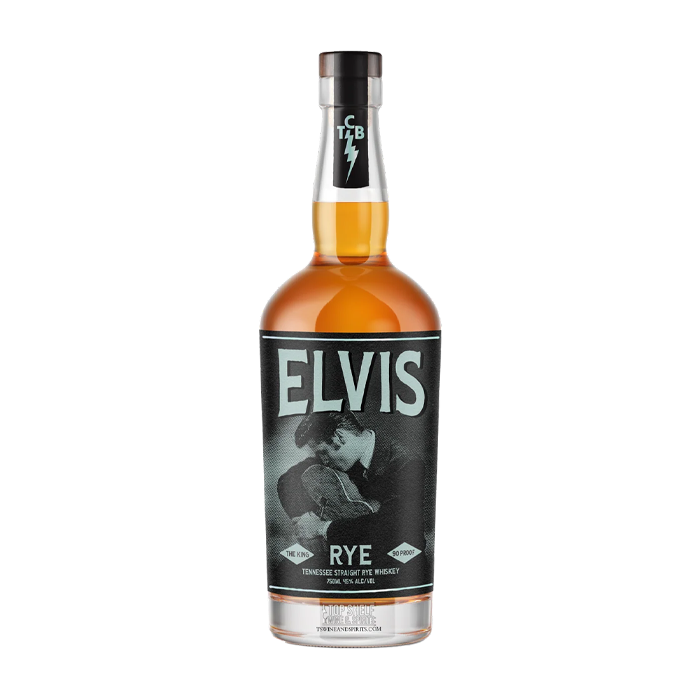 Elvis The King Straight Rye Whiskey (750ML)