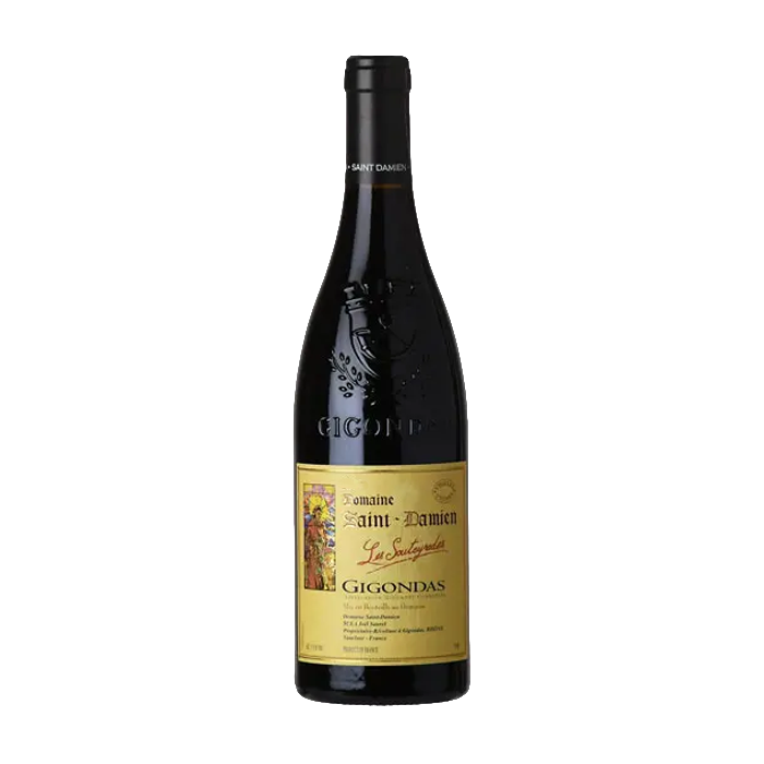 Gigondas les Souteyrades Vieilles Vignes Domaine St Damien 2017 (750ML)
