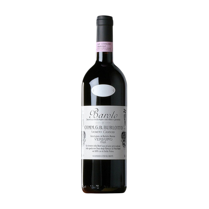 Barolo Vigneto Cannubi Comm. G. B. Burlotto 2018 (750ML)