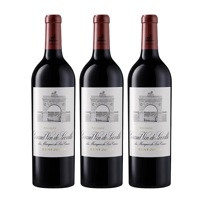 Leoville Las Cases Assortment Case 1990-2010 3 Bottles (1.5L)