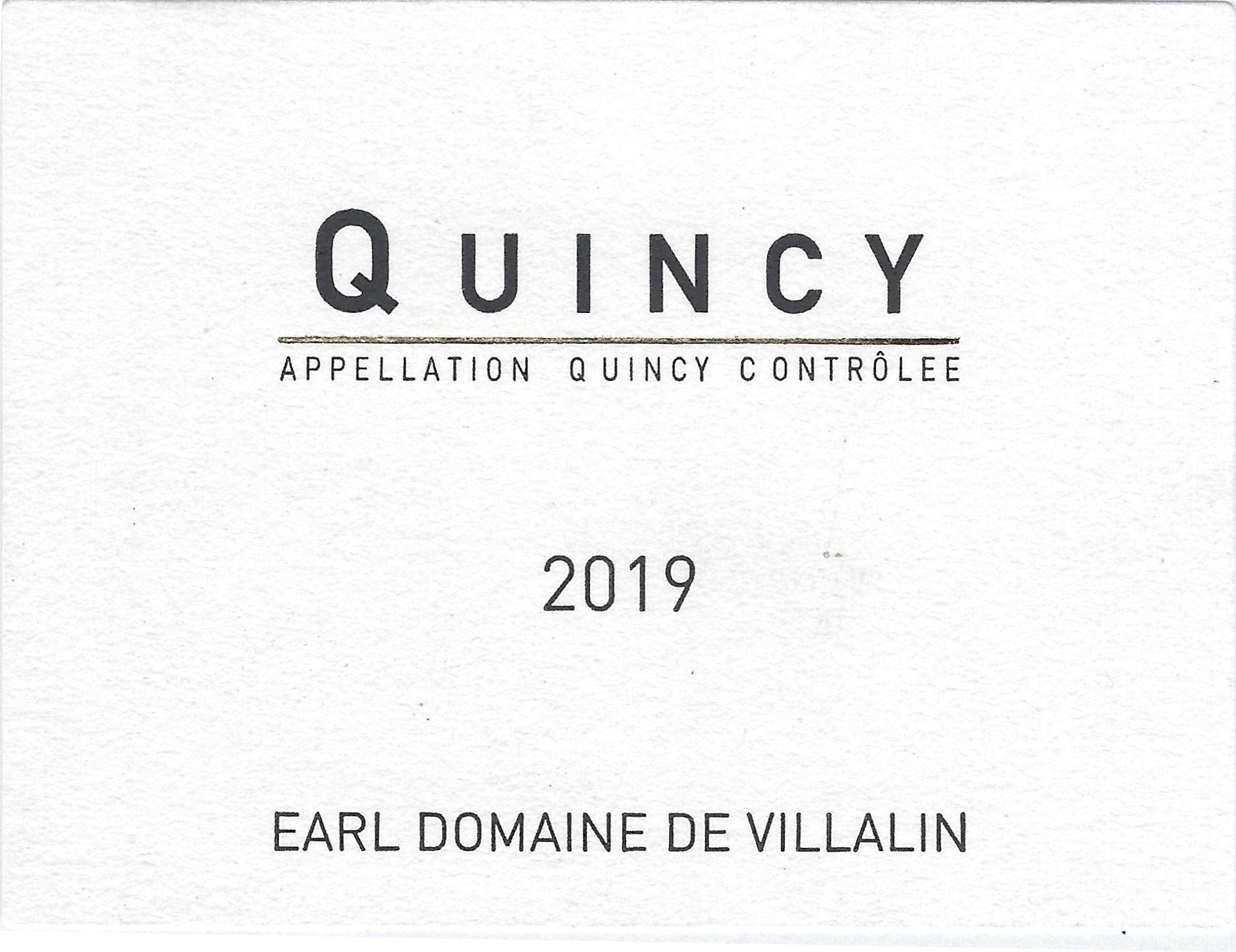 Villalin Quincy Grandes Vignes de Villalin 2025 (750ML)