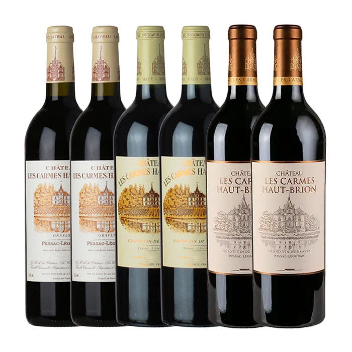Les Carmes Haut Brion Au Fil du Temps Collectors Case 1995-2020 6 bottles (750ML)