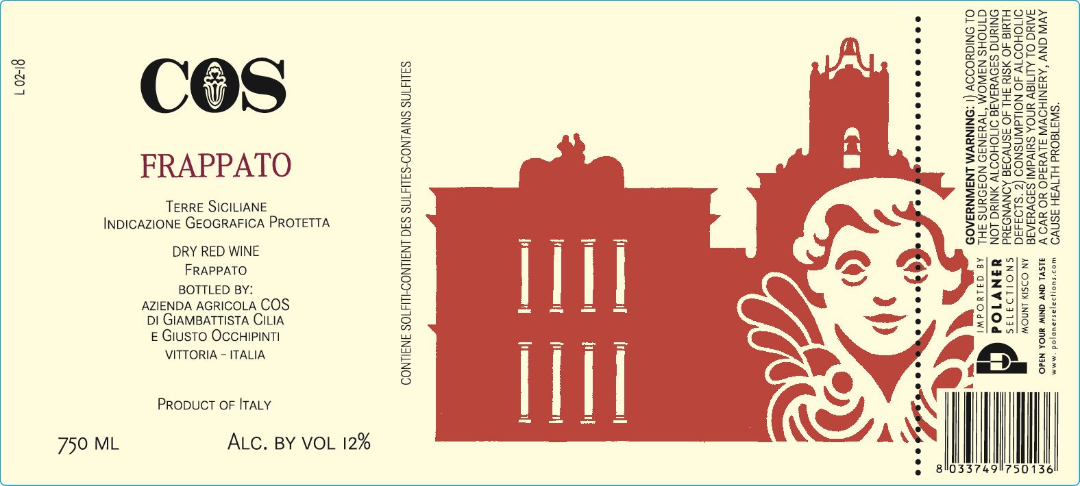COS Frappato 2025 (750ML)