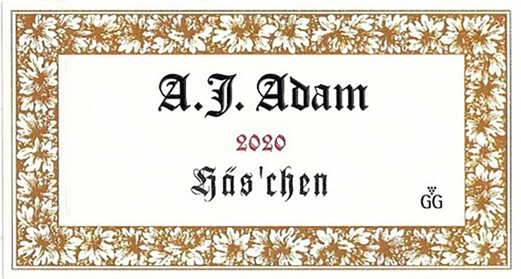 Riesling Grosses Gewachs Has'chen A. J. Adam 2024 (750ML)