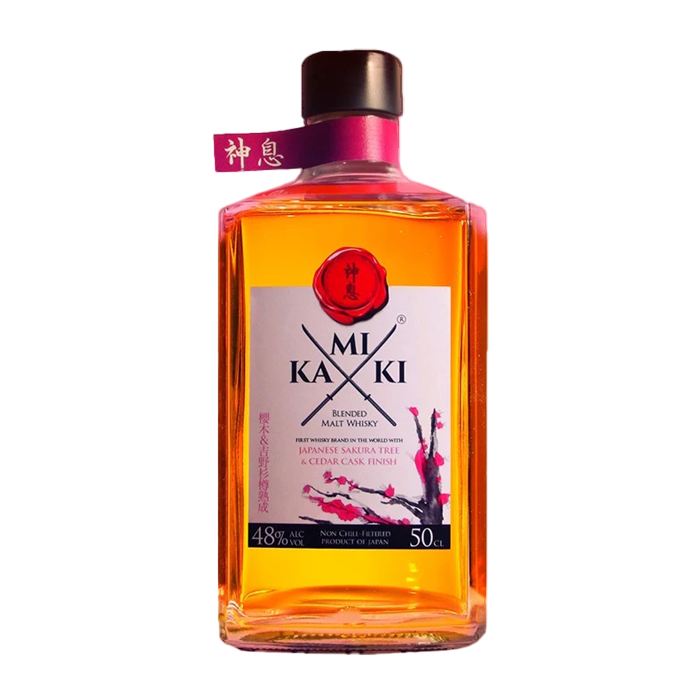 Kamiki Sakura Japanese Blended Malt Whisky (750ML)