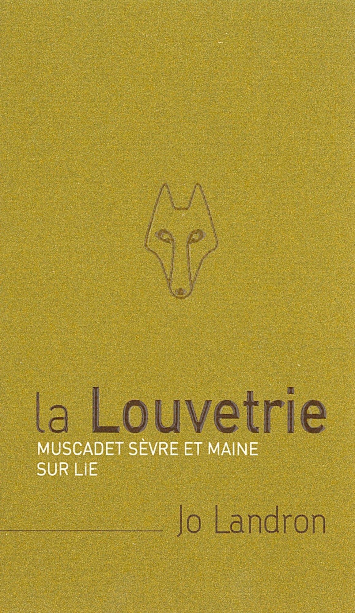 Jo Landron Muscadet Sevre et Maine Sur Lie La Louvetrie [MWOG] 2024 (750ML)