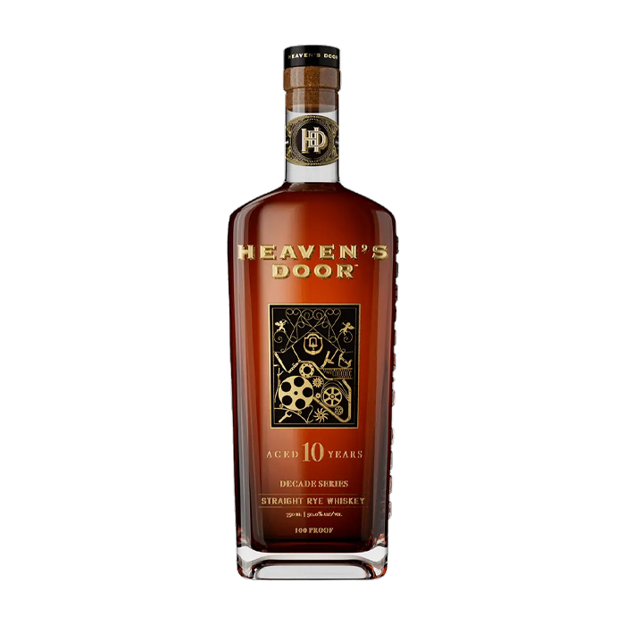 Heaven's Door Decade Series 10 Year Old Straight Rye Whiskey (750ML)