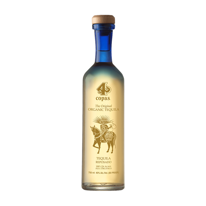 4 Copas Tequila Reposado (750ML)