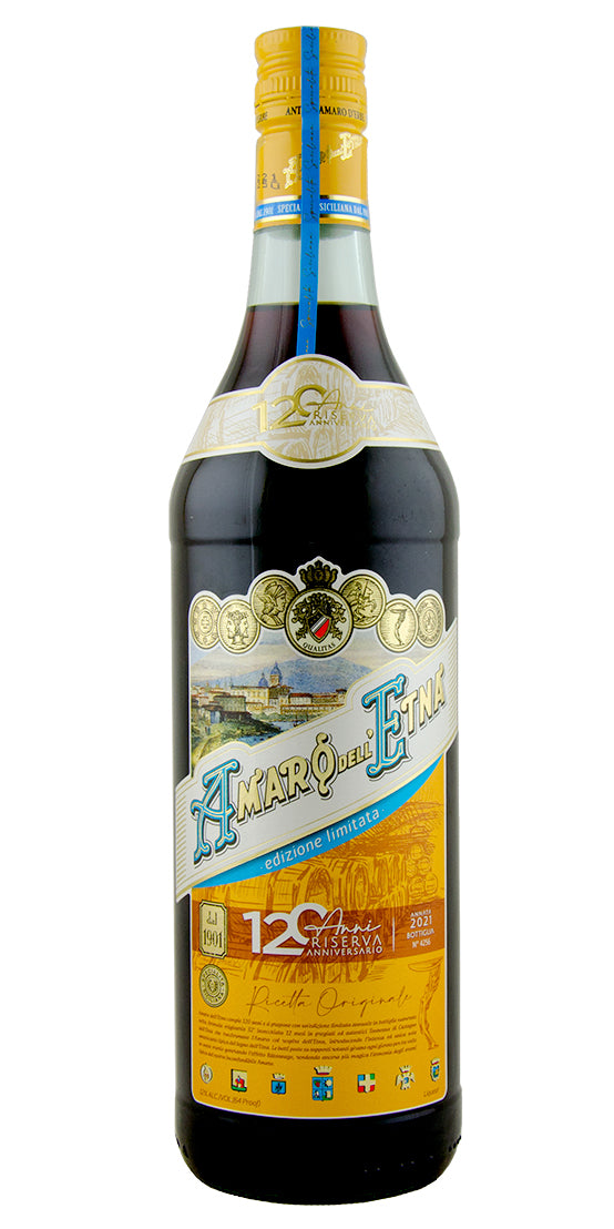 Amaro Dell'Etna Limited Edition 120Yr Anniversary Reserva Chestnut Cask Nv (1L)