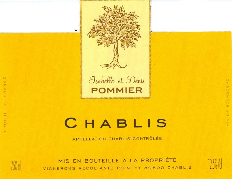 Isabelle & Denis Pommier Chablis 2025 (750ML)