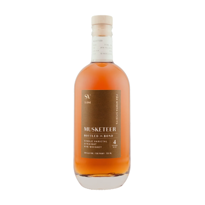 Far North Musketeer Bottled in Bond Straight Rye Whiskey (750ML)