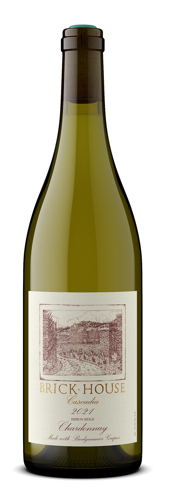 Brick House Cascadia Chardonnay 2021 (750ML)