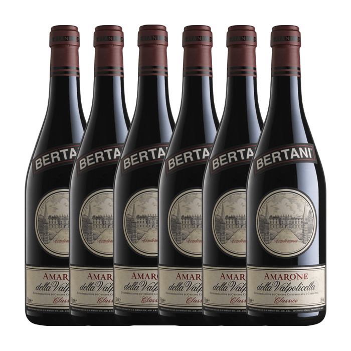 Amarone della Valpolicella Classico Signature Bertani Assortment 6 Pack [2012, 2013, 2015] (750ML)