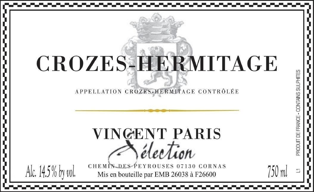 Vincent Paris Selections Crozes Hermitage 2024 (750ML)