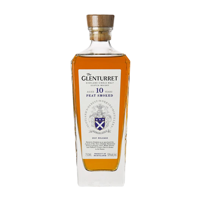 Glenturret 10 Year Old Peated Single Malt Scotch 2023 Release (750ML)
