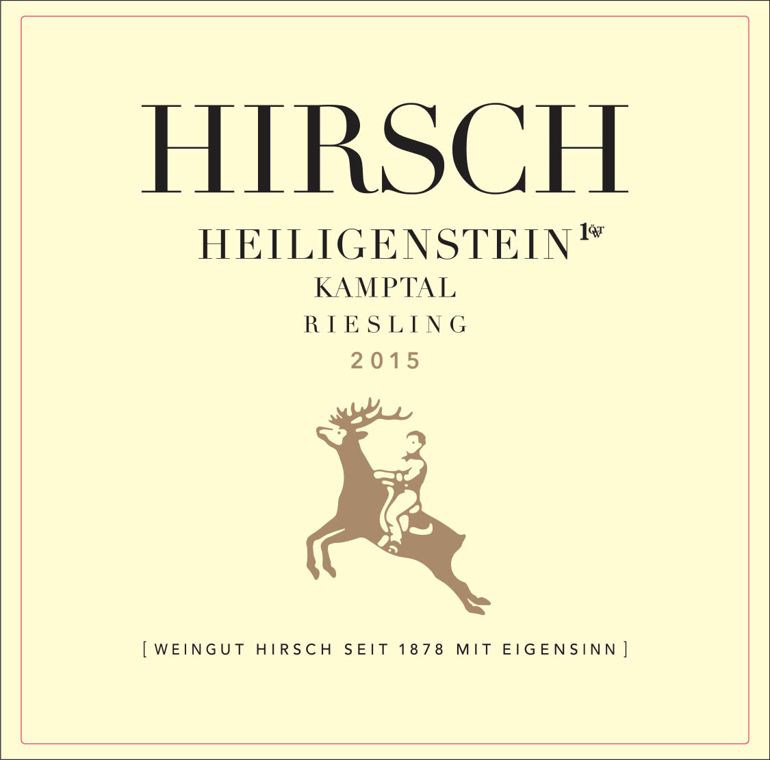 Riesling Erste Lage Ried Zobinger Heiligenstein Hirsch 2022 (750ML)