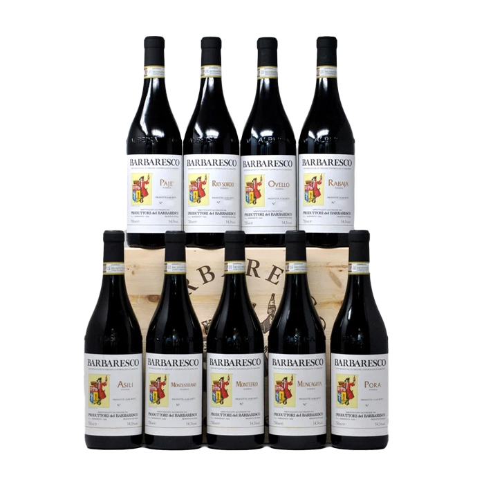 Barbaresco Riserva Cru Collection Produttori del Barbaresco [9 Bottles] 2020 (750ML)