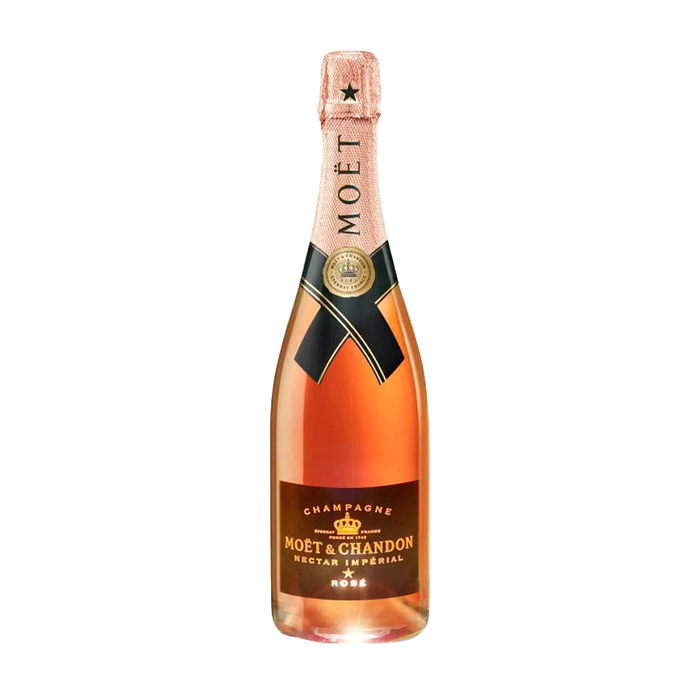 Moet & Chandon Nectar Imperial WOW Luminous Rose Limited Edition Gold NV (750ML)