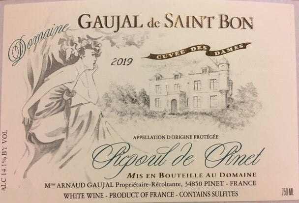 Gaujal St Bon Picpoul de Pinet Cuvee Dames 2025 (750ML)
