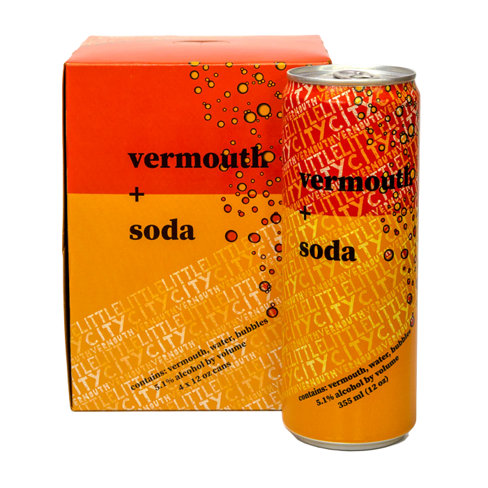 Little City Vermouth Soda 4-Pack (12OZ)
