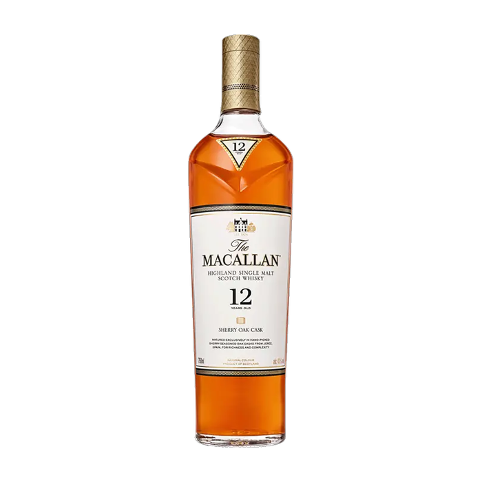 Macallan Sherry Oak 12 Year Single Malt Scotch (750ML)