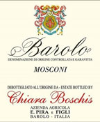 Barolo Mosconi Chiara Boschis E. Pira 2019 (1.5L)