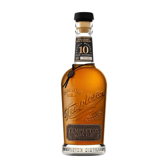 Templeton 10 Year Single Barrel Rye Whiskey (750ML)