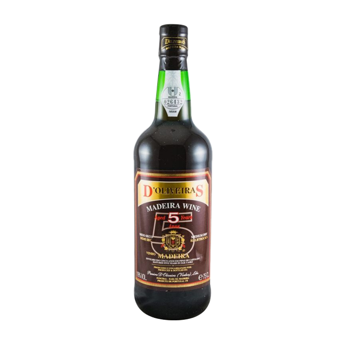Madeira 5 Year Old Medium Dry d'Oliveiras NV (750ML)