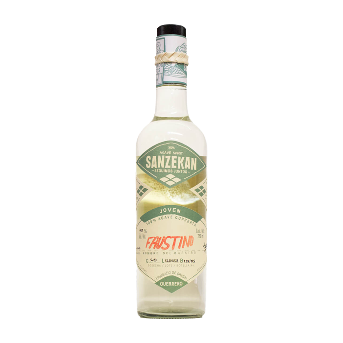 Sanzekan Destilado de Agave Cupreata Faustino (750ML)