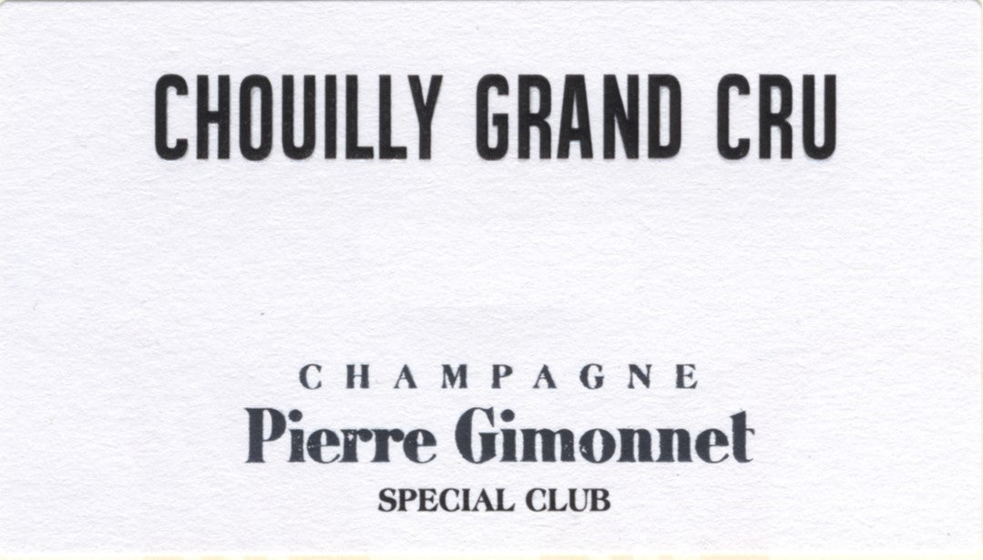Pierre Gimonnet & Fils Special Club Chouilly Grand Cru Brut Blanc de Blancs 2017 (750ML)