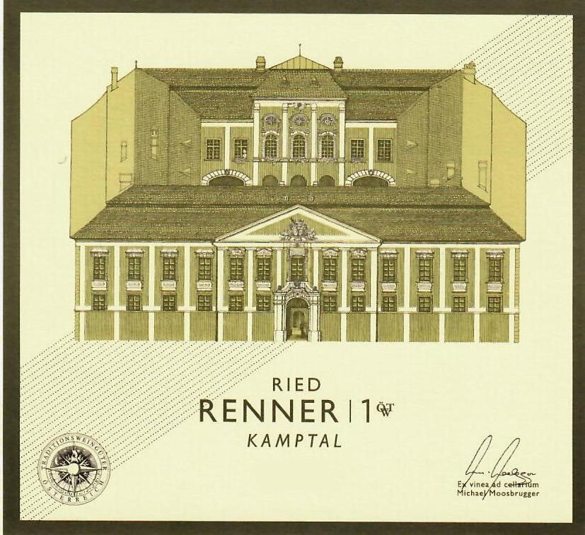 Gruner Veltliner Ried Renner 1 OTW Kamptal Schloss Gobelsburg 2024 (750ML)