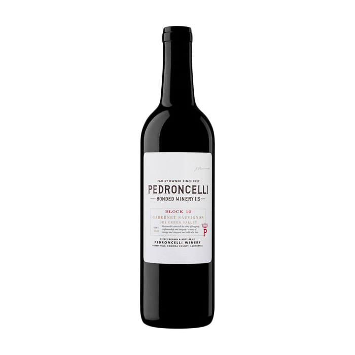 Pedroncelli Home Ranch Vineyard Block 10 Dry Creek Valley Cabernet Sauvignon 2022 (750ML)