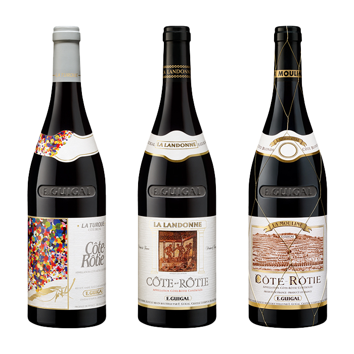 Cote Rotie Assortment Case Guigal 2007 3 bottles (750ML)