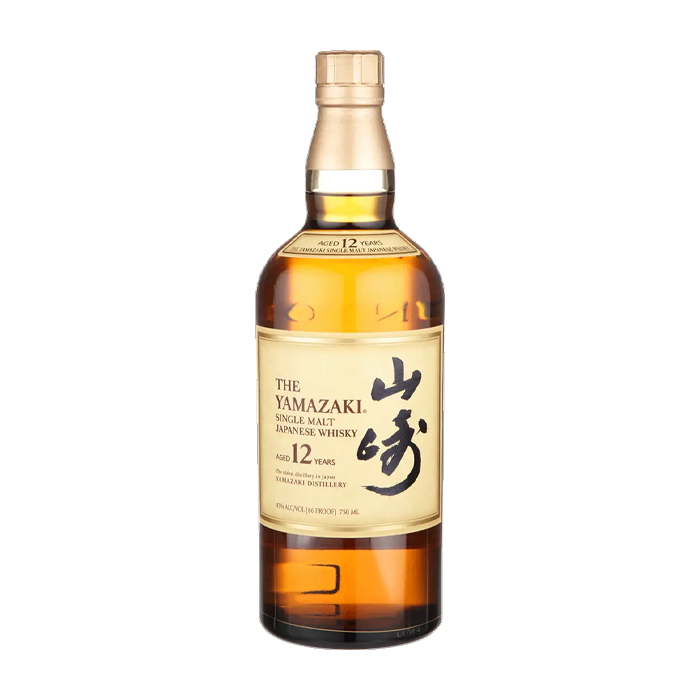 Suntory Yamazaki 12 Year Japanese Single Malt Whisky (750ML)